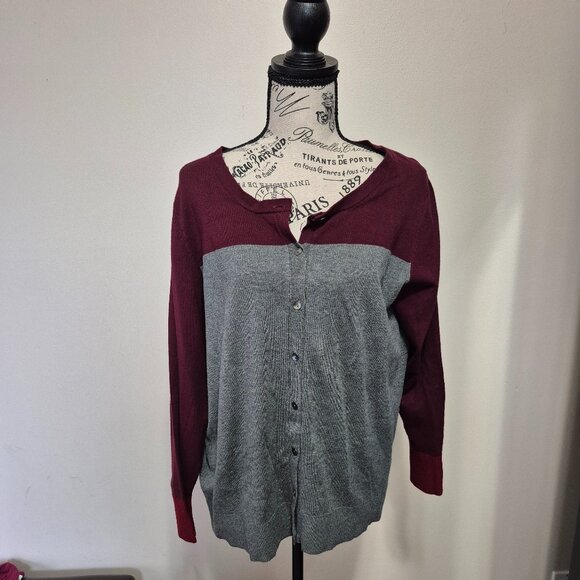 Colorblock Cardigan - Picture 1 of 8